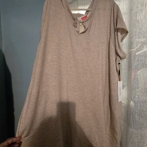 Calvin Klein Beige Midi Dress